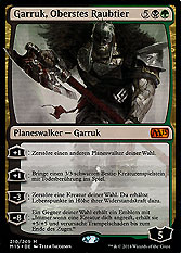 Garruk, Oberstes Raubtier