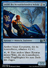 Inbild des heraufziehenden Nebels