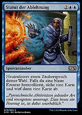 Statut der Ablehnung