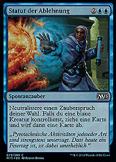 Statut der Ablehnung