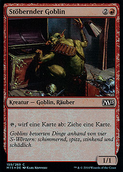 Stöbernder Goblin