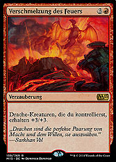 Verschmelzung des Feuers