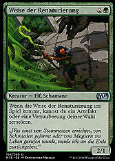 Weise der Renaturierung