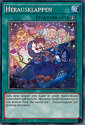 Herausklappen