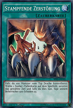 Stampfende Zerstörung