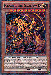 Der geflügelte Drache von Ra