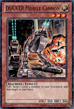 DUCKER Mobile Cannon