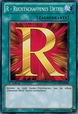 R - Rechtschaffenes Urteil