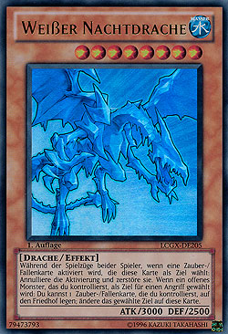 Weißer Nachtdrache
