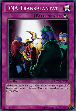 DNA Transplantat Legendary Collection 3 Legendary Collections Einzelkarten  Yu-Gi-Oh! MAWO CARDS