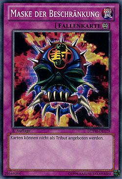 Maske der Beschränkung