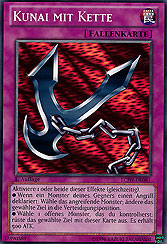 Kunai mit Kette