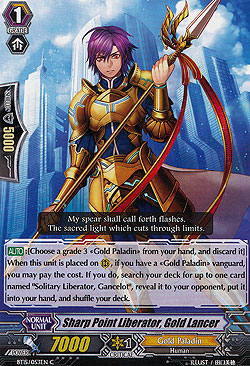 Sharp Point Liberator, Gold Lancer