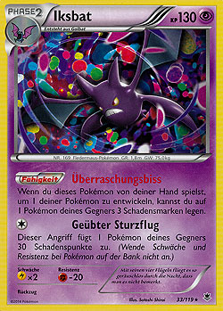 Iksbat Phantomkräfte Boosterserien Einzelkarten Pokemon MAWO CARDS