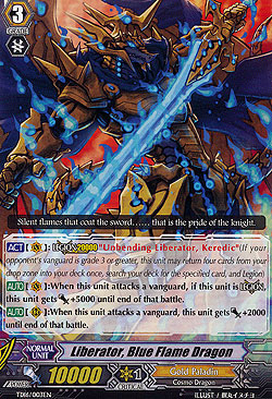 Liberator, Blue Flame Dragon