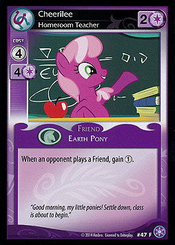 Cheerilee - Homeroom Teacher