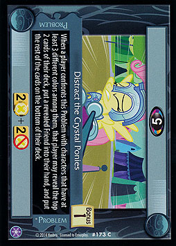 Distract the Crystal Ponies