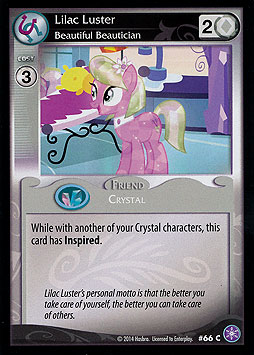 Lilac Luster - Beautiful Beautician