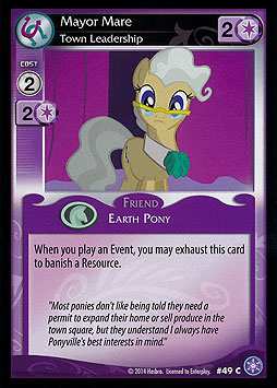 Mayor Mare - Town Leadership