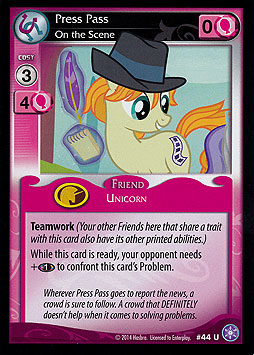 Press Pass - On the Scene