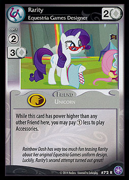 Rarity - Equestria Games Designer