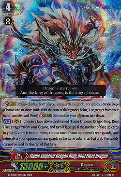 Flame Emperor Dragon King, Root Flare Dragon