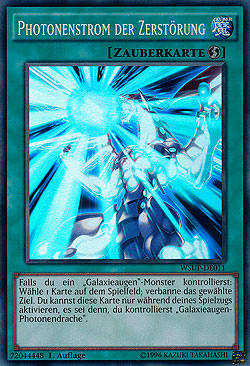 Photonenstrom der Zerstörung