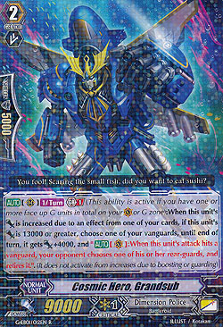 Cosmic Hero, Grandsub