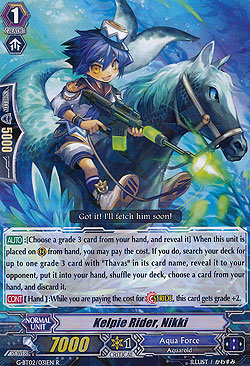 Kelpie Rider, Nikki