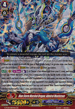 Blue Storm Marshal Dragon, Admiral Maelstrom