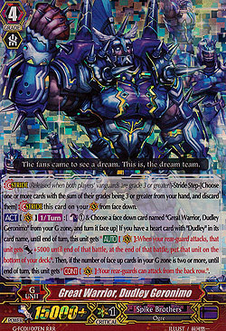 Great Warrior, Dudley Geronimo