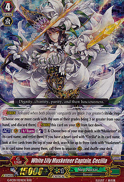 White Lily Musketeer Captain, Cecilia