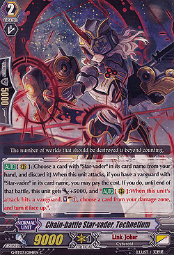 Chain-battle Star-vader, Technetium