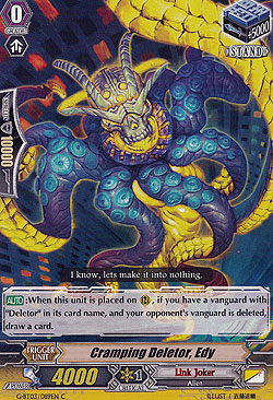 Cramping Deletor, Edy