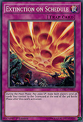 Extinction on Schedule