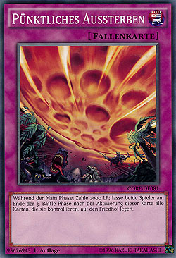 Pünktliches Aussterben