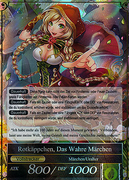 Rotkäppchen, Das Wahre Mädchen