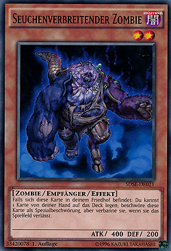 Seuchenverbreitender Zombie