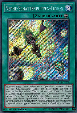 Yu-Gi-Oh! Nephe Shaddoll Fusion Card - SECE-EN059 - Secret Rare, 1st Edition, Secrets Of Eternity