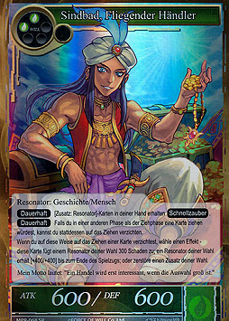 Sindbad, Fliegender Händler