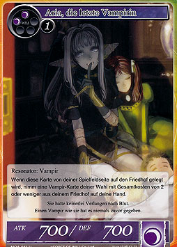 Aria, die letzte Vampirin