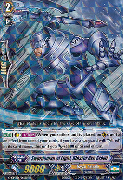 Swordsman of Light, Blaster Axe Grawl