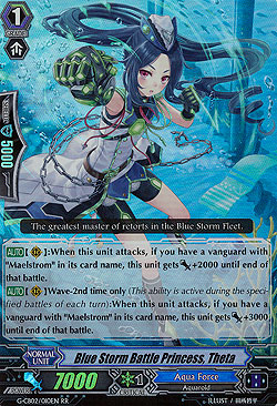 Blue Storm Battle Princess, Theta