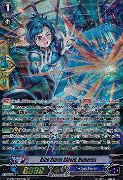 Blue Storm Shield, Homerus