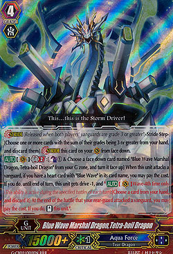 Blue Wave Marshal Dragon, Tetra-boil Dragon