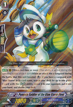 Penguin Soldier of the Blue Storm Fleet