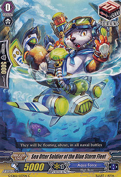 Sea Otter Soldier of the Blue Storm Fleet