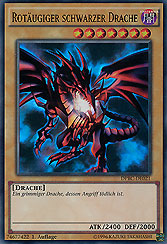 Rotäugiger schwarzer Drache