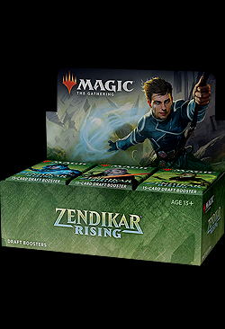 Release 25. September 2020 Zendikar Rising Draft Boosterdisplay Englisch | Unlimitiert 