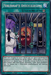 Fehlerhafte Anschuldigung